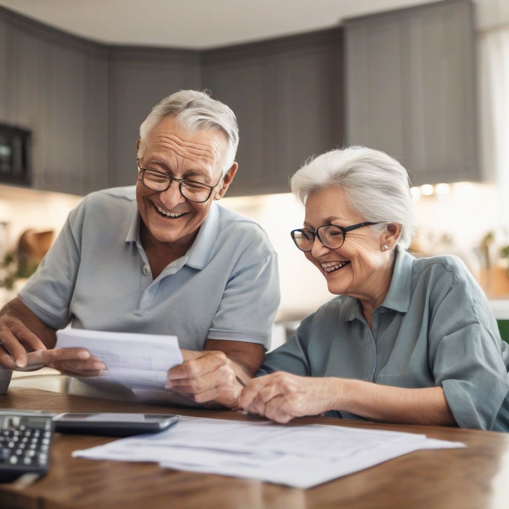 Retired Couple Planning Finances